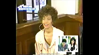 Whitney Houston Japan interview 1991