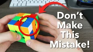 Top 5 WORST Mistakes That Almost All Cubers Make