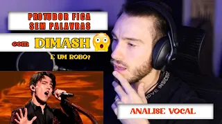 PRODUTOR  fica SEM PALAVRAS com DIMASH