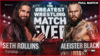 FULL MATCH - ALEISTER BLACK VS SETH ROLLINS : WWE BACKLASH 2020 | WWE2K20