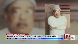 'I couldn't even say my last goodbyes': Family not notified of Butner Prison inmate's death