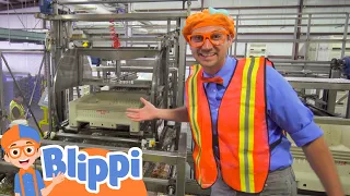 Blippi Visits a Cherry Farm! | Blippi | Animals for Kids