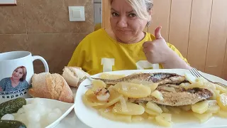 МУКБАНГ 🍽 СЛАБОНЕРВНЫМ НЕ СМОТРЕТЬ ‼️MUKBANG 🍴NOT TO LOOK NERVOUS.НЕ ASMR