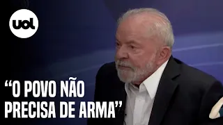 Lula sobre Bolsonaro e armamento: ’É o mesmo discurso que Hugo Chávez fazia’