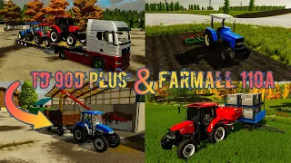 BABA PARASI DEĞİL ZİRAAT BANKA KREDİSİ! |FS 22| |TD 90 PLUS'UN REMORKLAR'LA İMTİHANI| |FARMALL 110A|