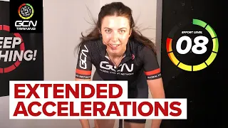 90-Second Extended Accelerations | 30 Minute HIIT Indoor Cycling Workout