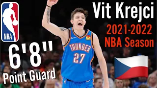 Vít Krejčí 2021-2022 NBA Season Highlights (6'8" POINT GUARD)