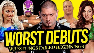 FAILED BEGINNINGS | Wrestling's Worst Debuts!