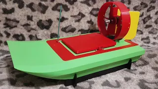 3D printed RC Swamp boat