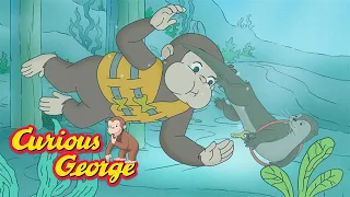 George learns about otters  🐵 Curious George 🐵 Kids Cartoon 🐵 Kids Movies