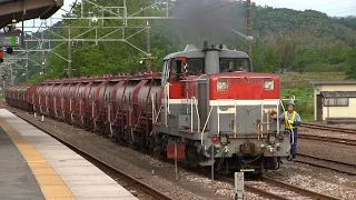 安中駅の入換ピンチヒッターDE10と日車スイッチャー