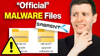 ⚠️ WARNING: Sabrent's Official Website Has Malicious Fake Firmware (DO NOT DOWNLOAD)