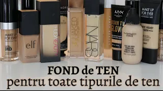 FOND de TEN || Recomandări pentru toate tipurile de ten