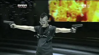 BIGBANG MAMA 2010 eng sub 한국어 자막 - Break Down + I Need A Girl + Turn It Up + Knock Out + Hallelujah