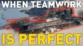 WHEN YOUR TEAMWORK IS PERFECT! World of Tanks