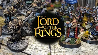 Dwarves Vs Dark Powers! ~ Middle Earth SBG Battle Report