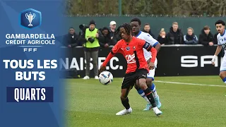 Tous les buts et temps forts des quarts de finale I Coupe Gambardella-Crédit Agricole 2022-2023