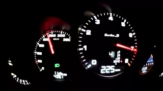 Скорость на спидометре, Nissan GTR 328 km/h  vs Porshe 991 Turbo s 333 km/h