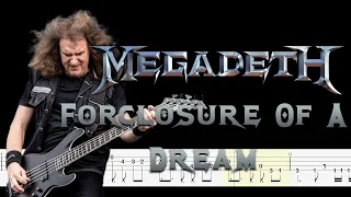 Megadeth - Foreclosure Of A Dream (Bass Tabs and Notation ) By  @ChamisBass   #chamisbass #basstabs