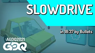 Slowdrive by enbee in 18:37 - Awesome Games Done Quick 2021 Online