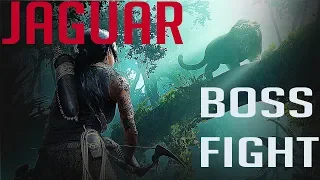 Shadow Of The Tomb Raider - JAGUAR BOSS FIGHT GAMEPLAY (2018)