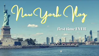 FIRST TIME in New York EVER: Travel Vlog// City Hopping// Yummy Food//Brooklyn Airbnb// Amy Native