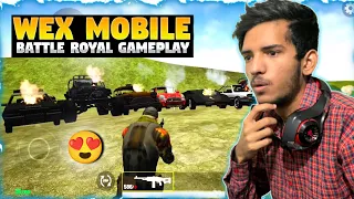 😍 WEX MOBILE BATTLE ROYAL GAMEPLAY | EPISODE 1 | WEX MOBILE ALL VEHICLES | INDIAN GAME #wexmobile