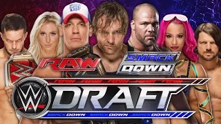 WWE Draft 2016! - RAW & SmackDown Brand Split Picks! [Predictions/Simulation]