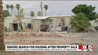 Residents evicted from senior trailer park in North Las Vegas