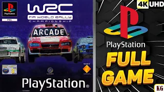 WRC: FIA World Rally Championship Arcade [PS1] Longplay Walkthrough Playthrough FULL GAME🔴