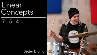 Drum Lesson # 81 - Linear Concepts - 754 - Better Drums - Drum Instruction