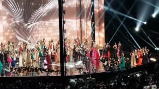 Miss Universe 2016 Dress Rehearsals Top 13 Announcement