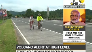 Alert from Mayon volcano still remains at high level