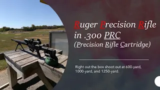 Ruger Precision Rifle in 300PRC