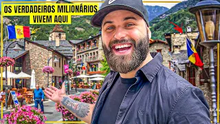 COMO É O PAÍS QUE OS MILIONÁRIOS VIVEM SEM PAGAR IMPOSTO - ANDORRA