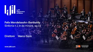 Mendelssohn: Sinfonia n.1 in do minore op.11 | LaFil - Direttore Marco Seco