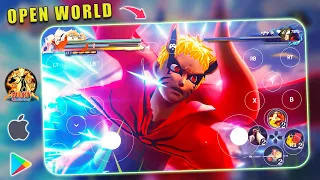 TOP 5 NARUTO Open World games on Android/ios in 2023 | High Graphics (Online/Offline)