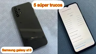 samsung a13  [  trucos y funciones ocultas ]