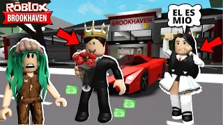 CHICO MILLONARIO SE ENAMORA DE MI🤑*SU NOVIA CELOSA ME ATACA*😰BROOKHAVEN ROBLOX karola20