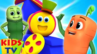 Bob el tren | Wow wow Vrduras | Videos educativos | Kids TV Español Latino | Canciones infantiles