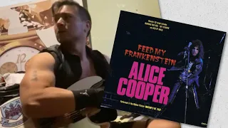 ALICE COOPER- Feed my frankenstein ( bass cover by MACHING HEAD)