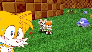 Tails plays Sonic Robo Blast 2 but with mods