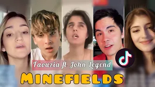 Minefields - Tiktok Singing Compilation | Faouzia ft John Legend