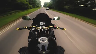 SUZUKI GSX650f vs ASTR VXR - SUNSET "CRUISE"