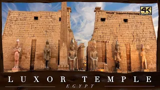 Luxor Temple, Luxor [4K] ● 🇪🇬 Egypt [2022]