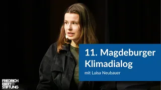 Klimaschutz wirksam gestalten | 11. Magdeburger Klimadialog mit Luisa Neubauer | #Klimapolitik