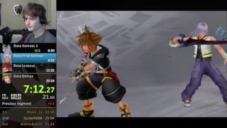 Kingdom Hearts 2 Final Mix (LV1 Data Org RTA) in 25:19 by Bl00dyBizkitz