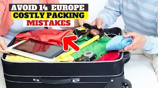 Europe Travel Packing Tips and Mistakes | European Travel Essentials: Packing Do's and Don'ts