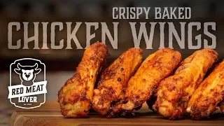 Oven Baked Chicken Wings - TASTY Tips for Baking CRISPY Chicken Wings!