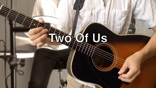 Two Of Us - The Beatles karaoke cover